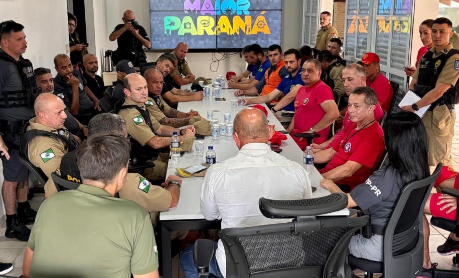 Reunião Estratégica para segurança de Shows no Litoral Paranaense