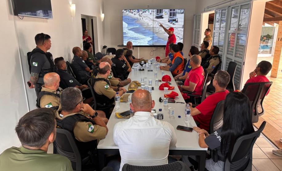 Reunião Estratégica para segurança de Shows no Litoral Paranaense