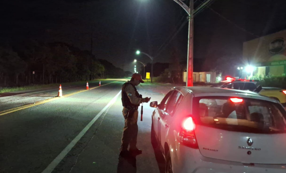 PMPR intensifica fiscalização nas rodovias durante shows do fim de semana