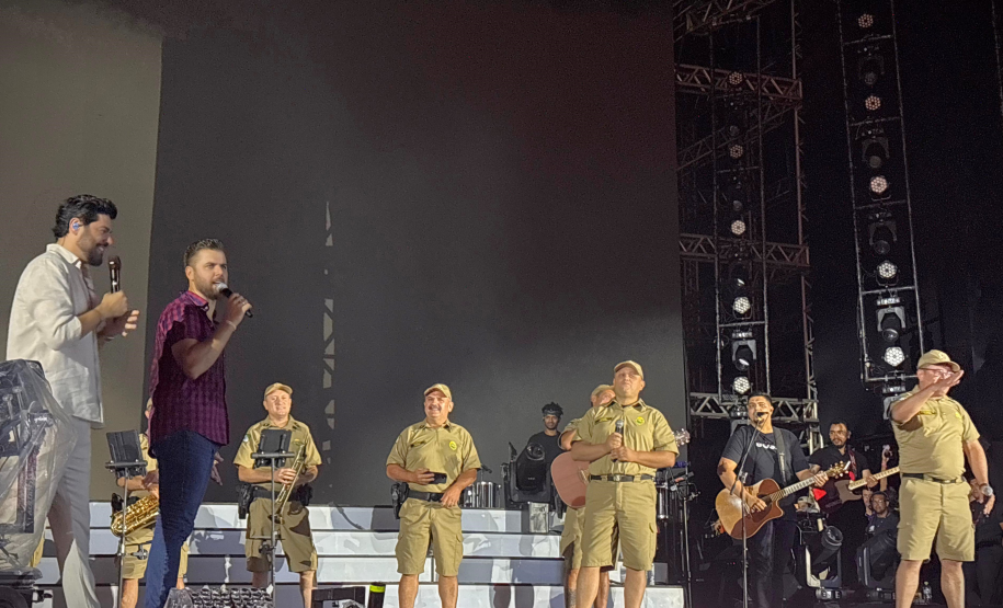 PMPR garante segurança em Show para 167 mil pessoas em Matinhos