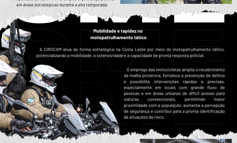 Com periodicidade semanal ao longo de toda a operação, o informativo tem como propósito ampliar a divulgação das ações realizadas pelas unidades operacionais, além de apresentar as ocorrências de maior relevância registradas durante o período.