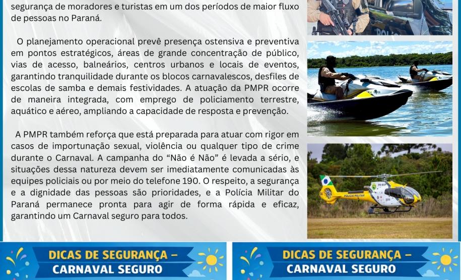 Com periodicidade semanal ao longo de toda a operação, o informativo tem como propósito ampliar a divulgação das ações realizadas pelas unidades operacionais, além de apresentar as ocorrências de maior relevância registradas durante o período.