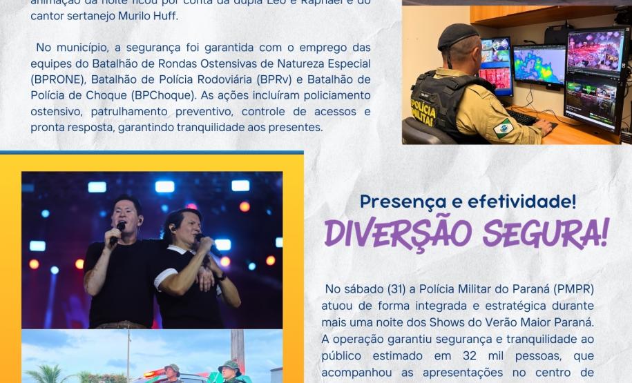 Com periodicidade semanal, o informativo apresenta um panorama das principais ações desenvolvidas durante a Operação Verão Maior