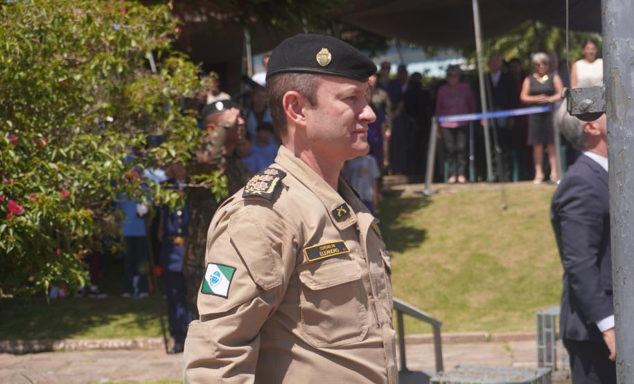 PMPR participa de solenidade em homenagem aos 132 anos do Cerco da Lapa