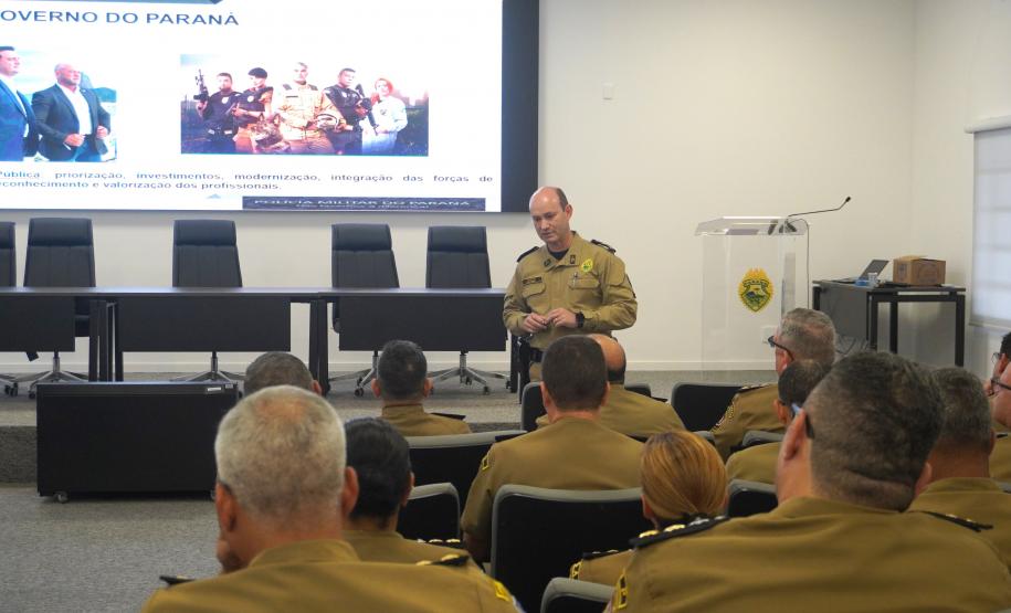 PMPR recebe visita técnica de oficiais da Polícia Militar de Pernambuco no Paraná