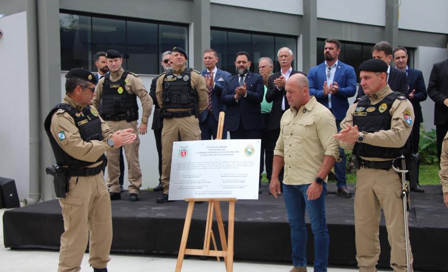 PMPR inaugura nova sede do 33º BPM e realiza solenidade de passagem de comando em Curitiba