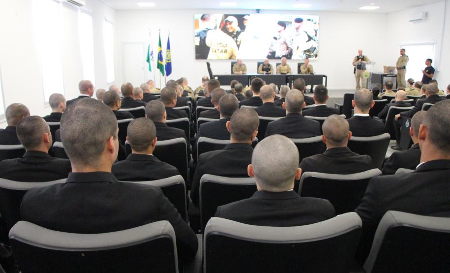 PMPR recebe 96 novos cadetes para o Curso de Formação de Oficiais