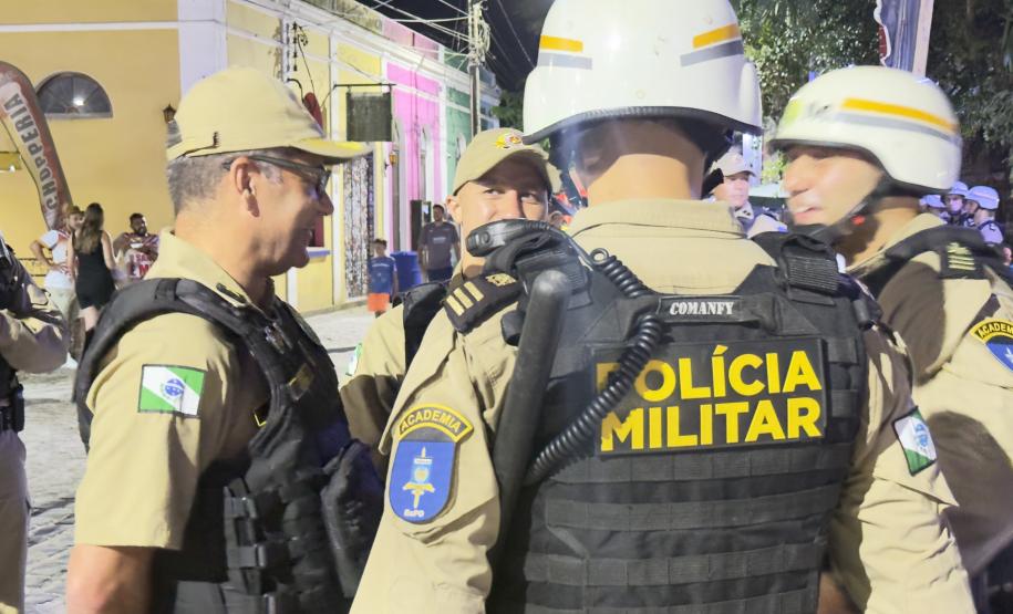 Segurança máxima garantida pela PMPR neste domingo de Carnaval em Matinhos, Morretes e Antonina