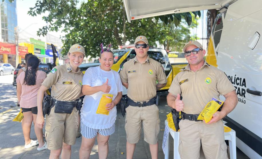 PMPR reforça segurança no pré-Carnaval de sábado (7) em Paranaguá