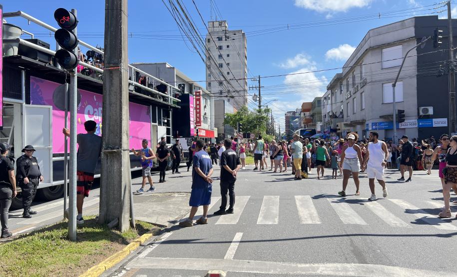 PMPR reforça segurança no pré-Carnaval de sábado (7) em Paranaguá