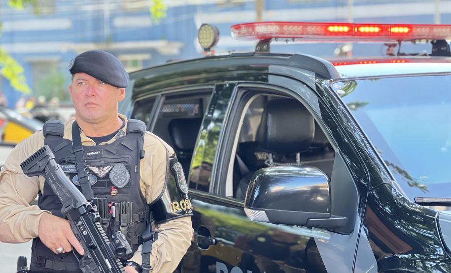 PMPR reforça segurança no pré-Carnaval de sábado (7) em Paranaguá