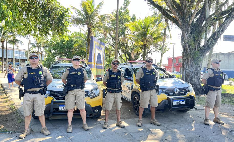 PMPR reforça segurança no pré-Carnaval de sábado (7) em Paranaguá