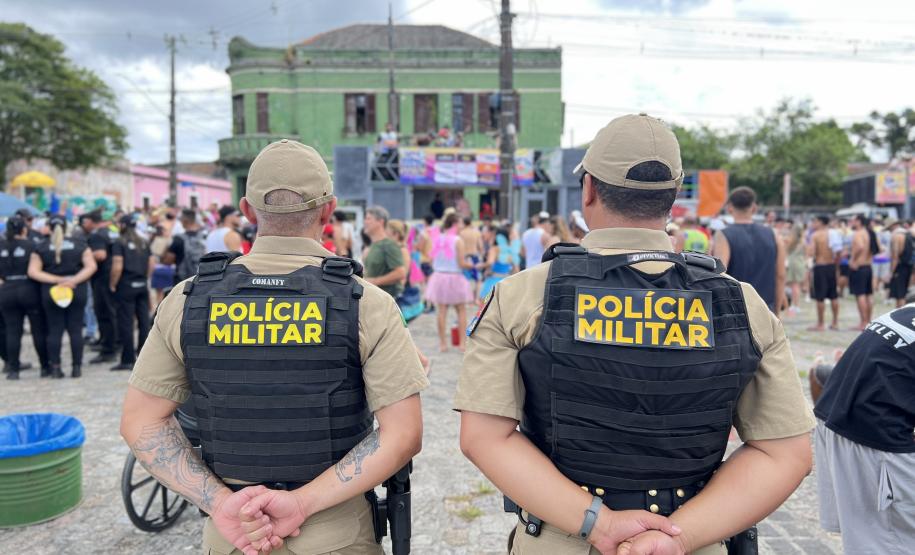 A Polícia Militar do Paraná (PMPR) atuou de forma estratégica no Banho de Mar à Fantasia