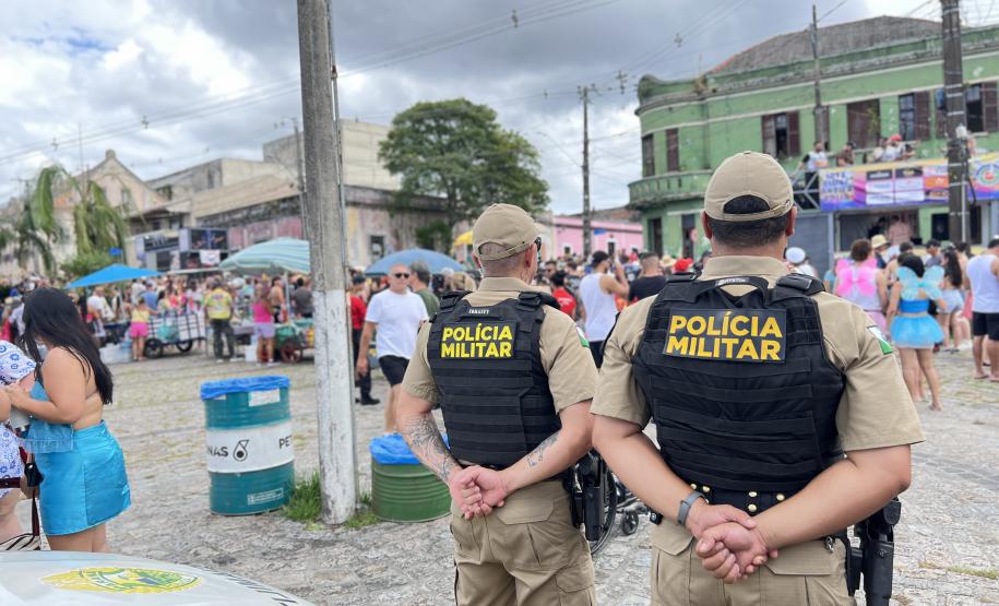 A Polícia Militar do Paraná (PMPR) atuou de forma estratégica no Banho de Mar à Fantasia