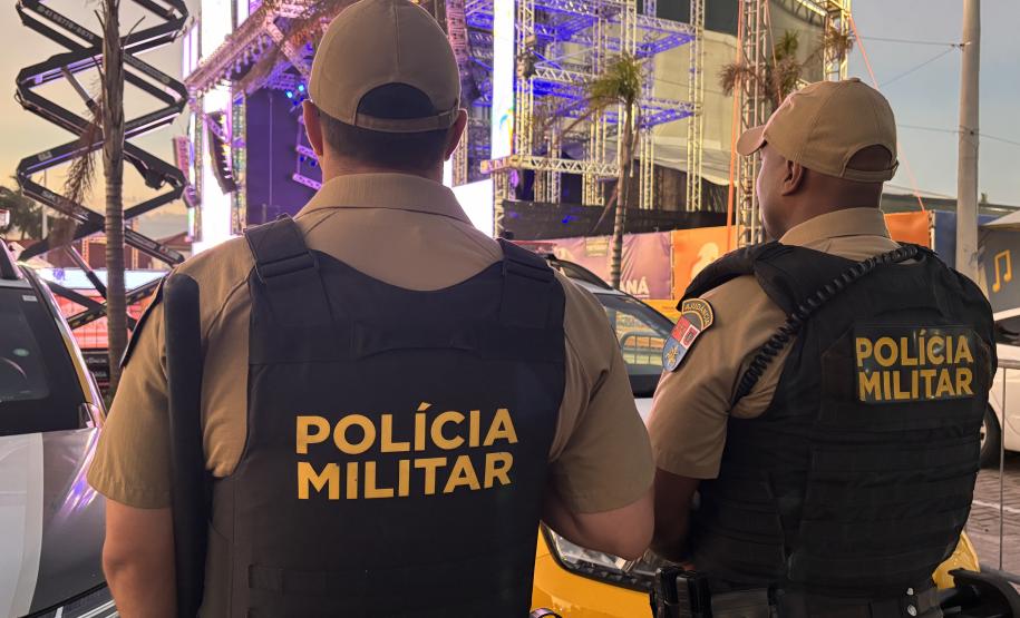 30 mil pessoas prestigiam show em Pontal do Paraná com a segurança da PMPR