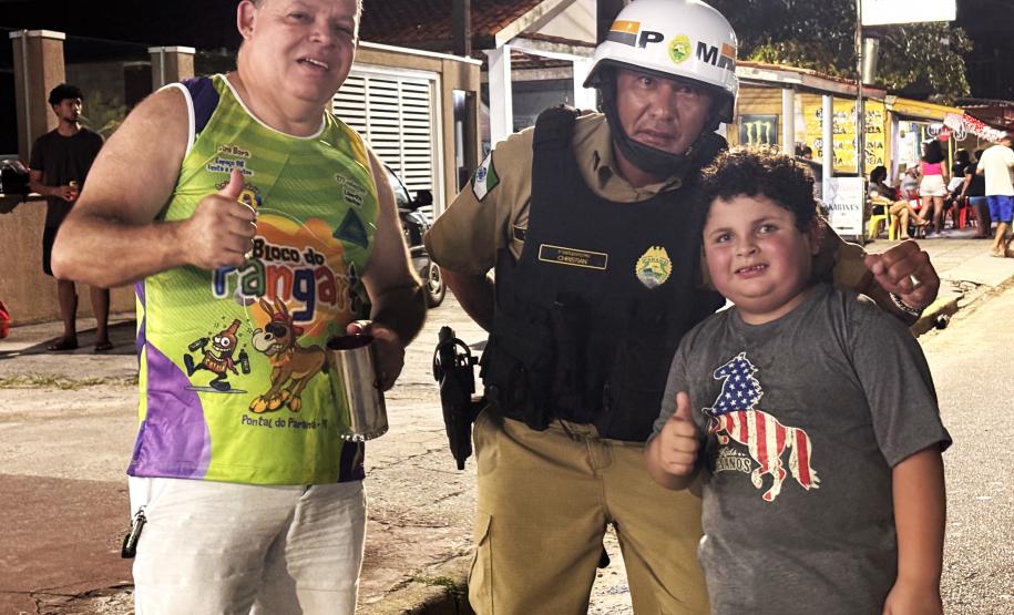 PMPR assegura que 15 mil foliões curtam o Carnaval com segurança em Pontal do Paraná