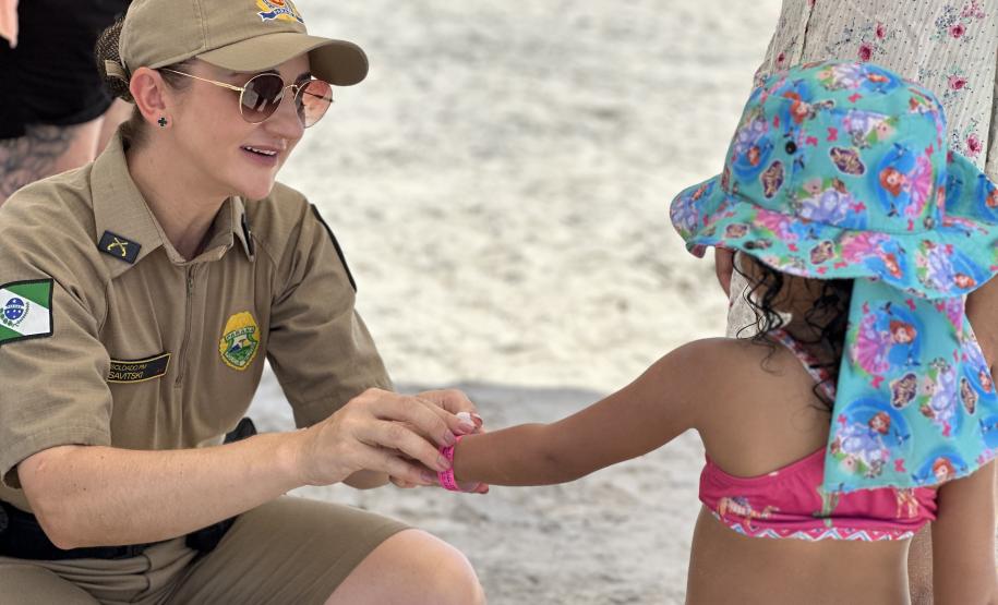 Voltinha UTV PMPR aproxima Polícia Militar da comunidade em ação educativa em Guaratuba