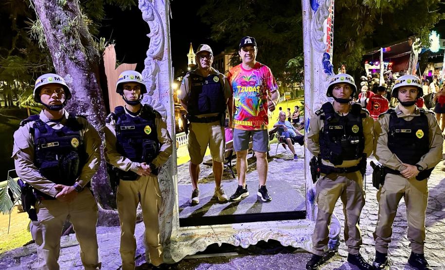 Segurança máxima garantida pela PMPR neste domingo de Carnaval em Matinhos, Morretes e Antonina