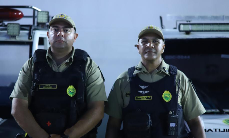 Com planejamento operacional previamente definido, a PMPR empregou efetivo reforçado em pontos estratégicos da cidade,