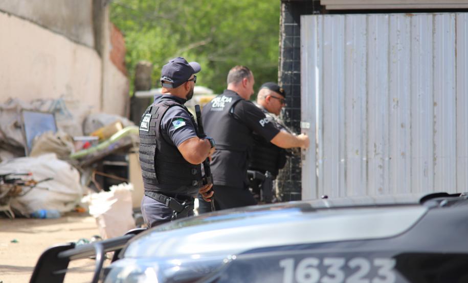 O objetivo principal foi desarticular pontos de tráfico no bairro Tabuleiro