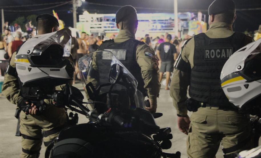 PMPR assegura que 15 mil foliões curtam o Carnaval com segurança em Pontal do Paraná