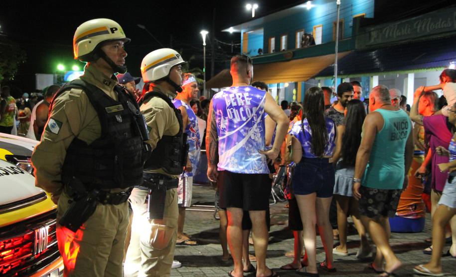 PMPR assegura que 15 mil foliões curtam o Carnaval com segurança em Pontal do Paraná