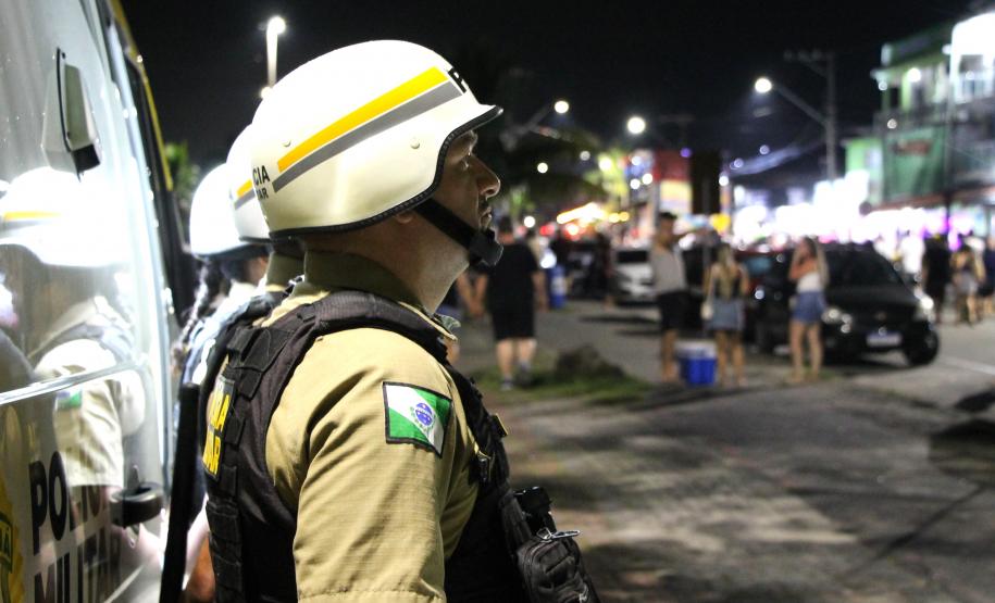 PMPR assegura que 15 mil foliões curtam o Carnaval com segurança em Pontal do Paraná