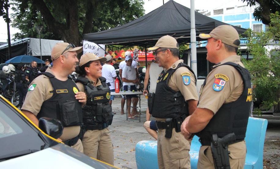Comandante-Geral acompanha policiamento da 21ª Carnailha na Ilha dos Valadares