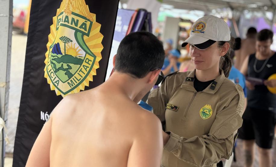 PMPR encerra participação na Arena Verão Maior com ações de proximidade e educação em Caiobá