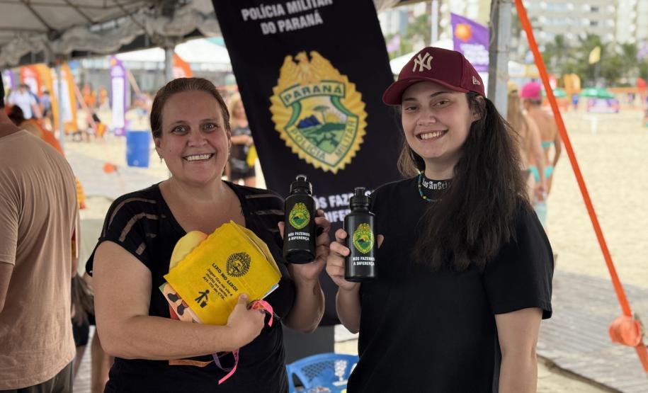 PMPR encerra participação na Arena Verão Maior com ações de proximidade e educação em Caiobá