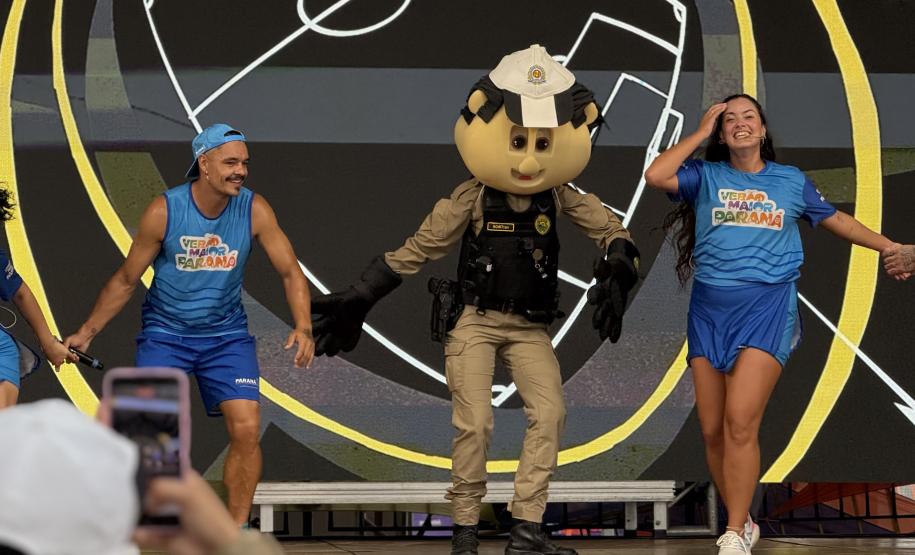 PMPR encerra participação na Arena Verão Maior com ações de proximidade e educação em Caiobá