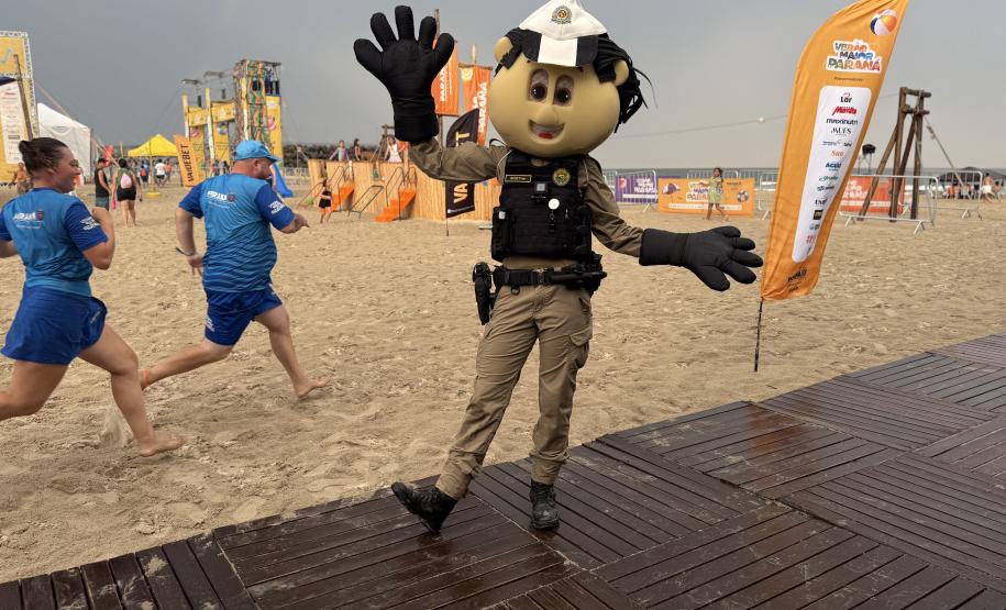 PMPR encerra participação na Arena Verão Maior com ações de proximidade e educação em Caiobá