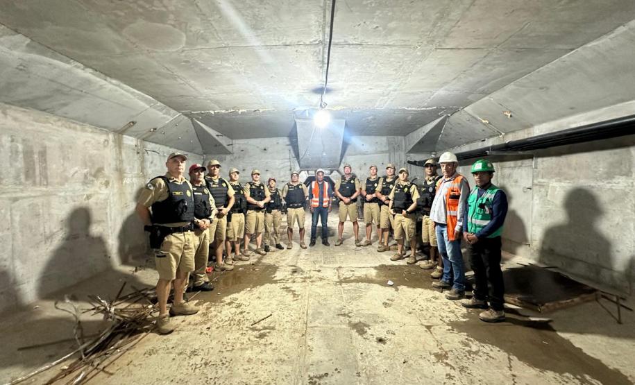 Visita ponte de Guaratuba