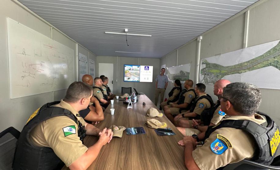 Visita ponte de Guaratuba