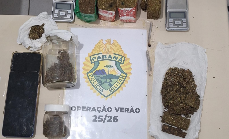 PMPR prende homem por tráfico de drogas em Guaratuba