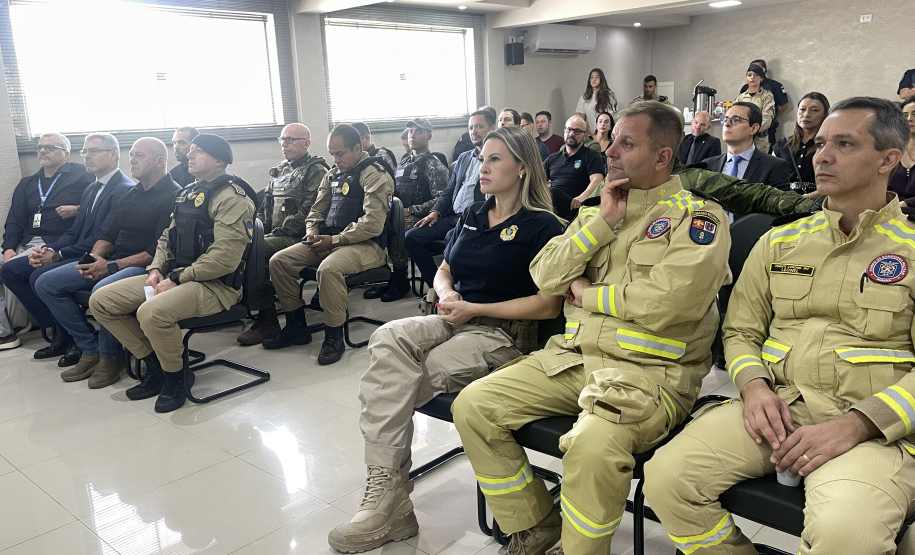 Forças de segurança em Foz do Iguaçu
