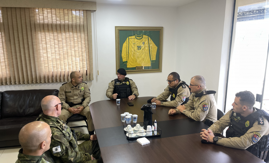 Forças de segurança em Foz do Iguaçu