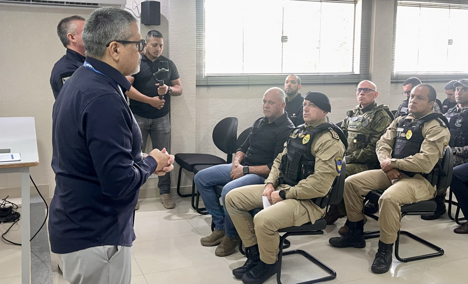 Forças de segurança em Foz do Iguaçu