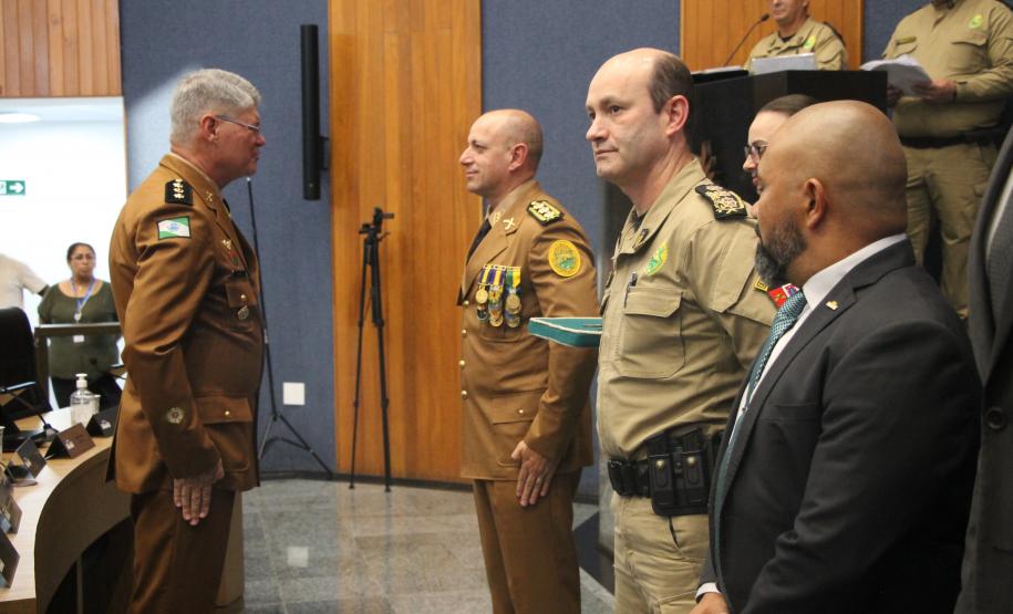 Polícia Militar realiza solenidade de entrega de comando do 6º CRPM em São José dos Pinhais