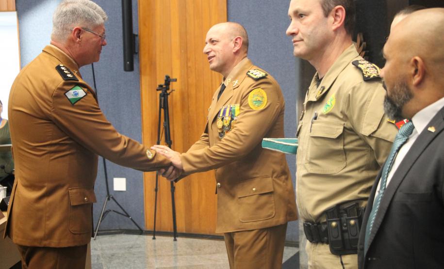 Polícia Militar realiza solenidade de entrega de comando do 6º CRPM em São José dos Pinhais