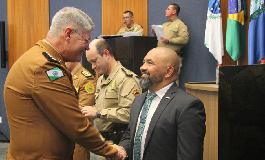 Polícia Militar realiza solenidade de entrega de comando do 6º CRPM em São José dos Pinhais