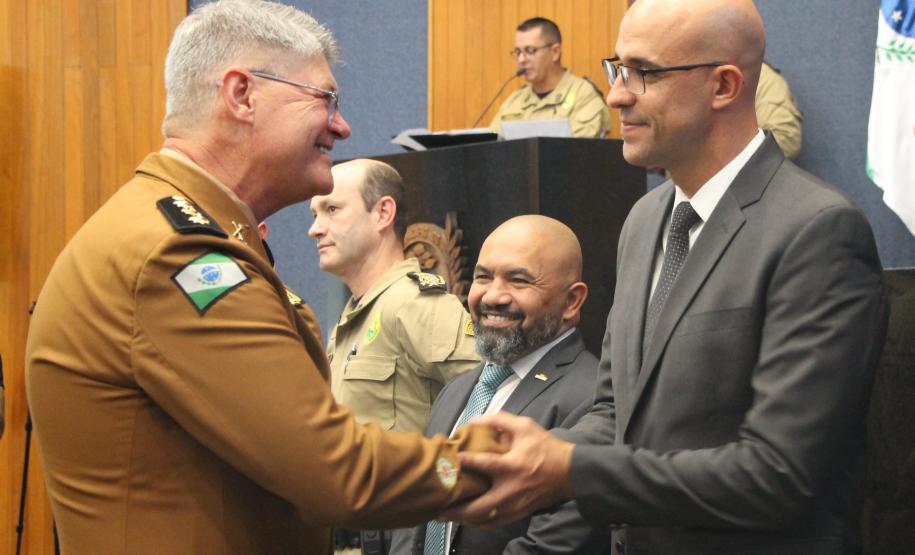 Polícia Militar realiza solenidade de entrega de comando do 6º CRPM em São José dos Pinhais