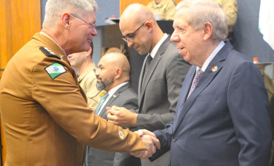 Polícia Militar realiza solenidade de entrega de comando do 6º CRPM em São José dos Pinhais