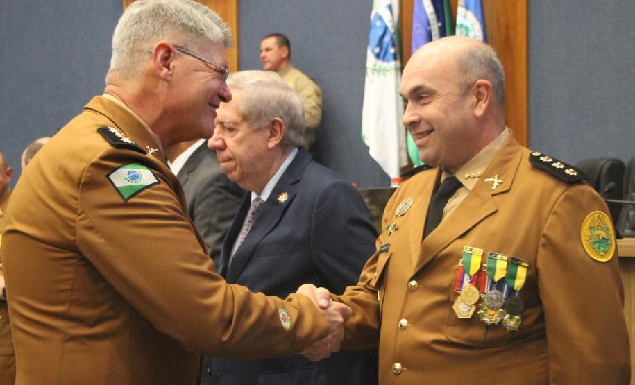 Polícia Militar realiza solenidade de entrega de comando do 6º CRPM em São José dos Pinhais