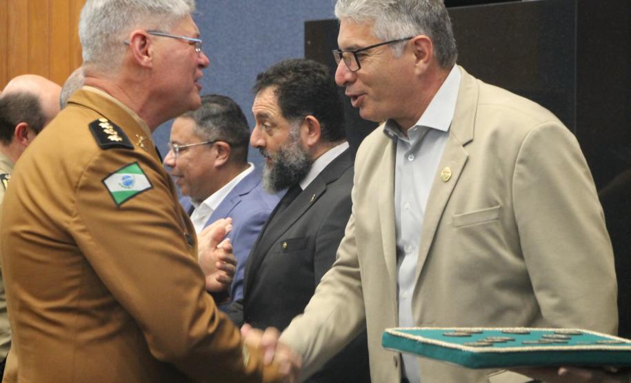 Polícia Militar realiza solenidade de entrega de comando do 6º CRPM em São José dos Pinhais