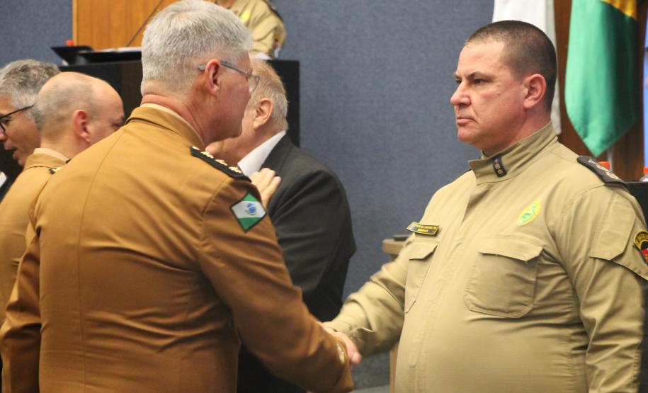 Polícia Militar realiza solenidade de entrega de comando do 6º CRPM em São José dos Pinhais