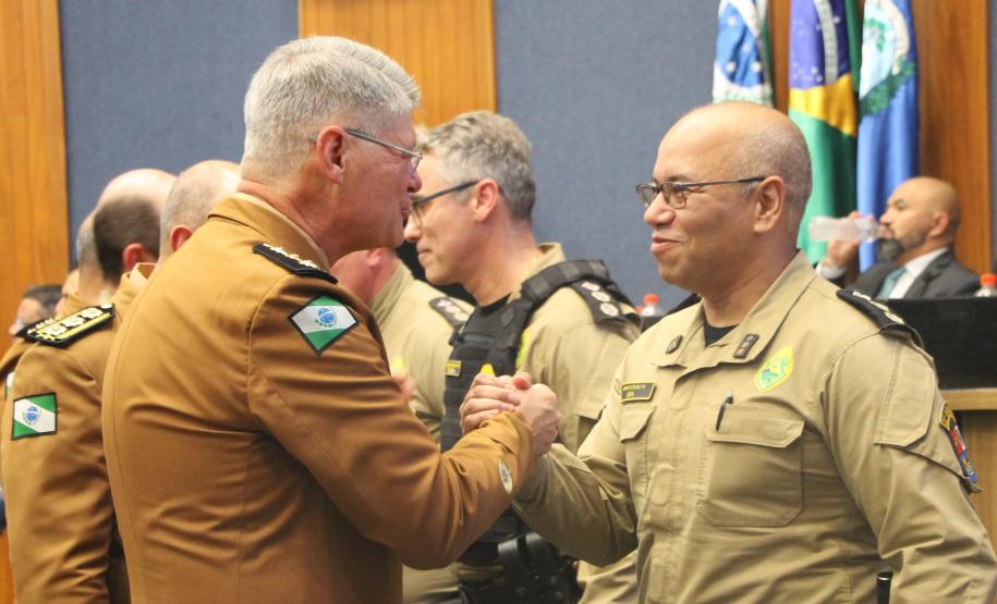 Polícia Militar realiza solenidade de entrega de comando do 6º CRPM em São José dos Pinhais