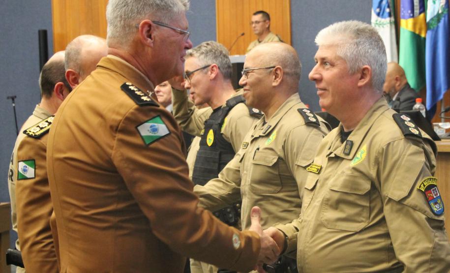 Polícia Militar realiza solenidade de entrega de comando do 6º CRPM em São José dos Pinhais