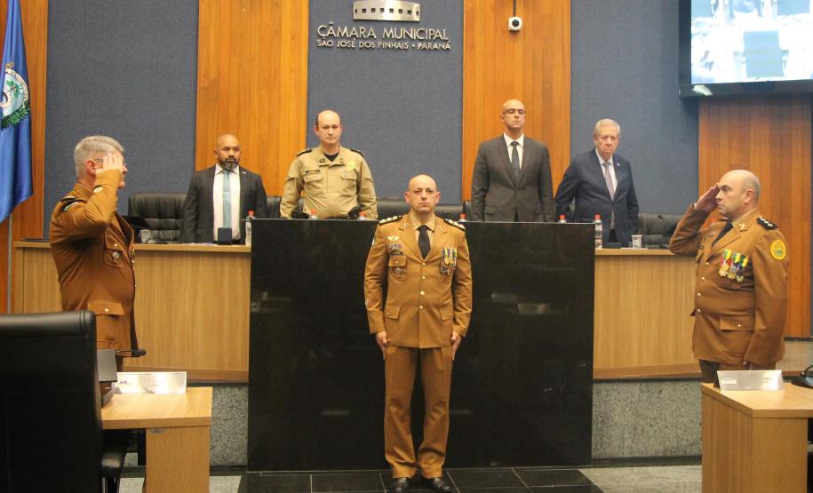 Polícia Militar realiza solenidade de entrega de comando do 6º CRPM em São José dos Pinhais