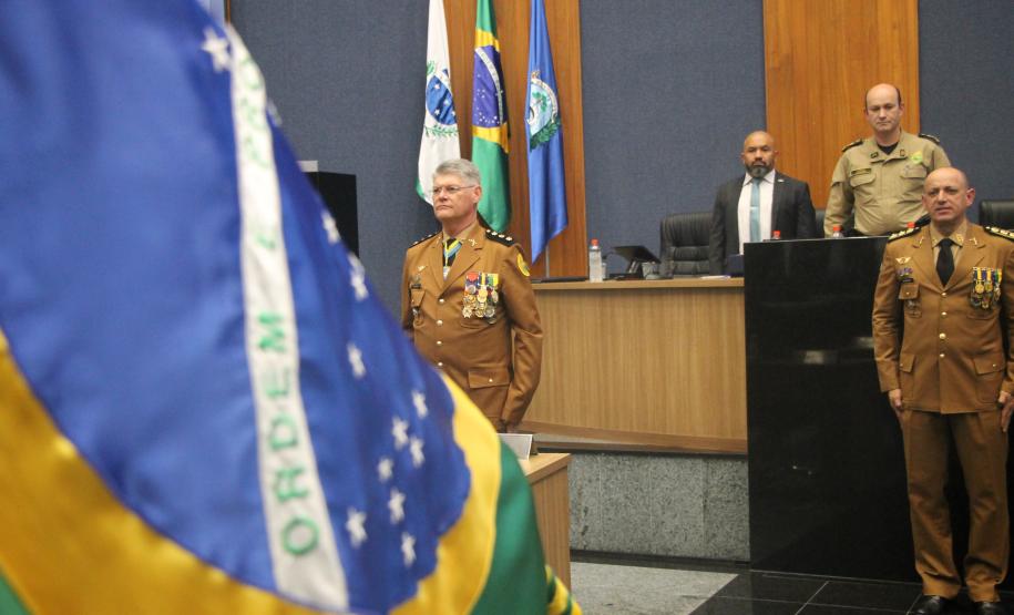Polícia Militar realiza solenidade de entrega de comando do 6º CRPM em São José dos Pinhais